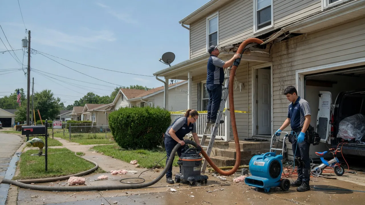 Water Damage Restoration in Milton, IL near me